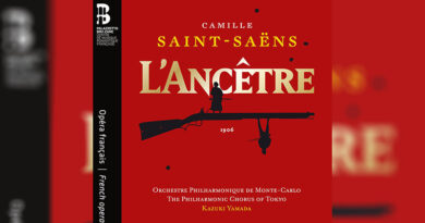 L’Ancêtre de Camille Saint Saëns (1906) (ÉDITIONS DURAND), Premier enregistrement mondial