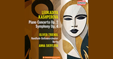 Leokadiya Kashperova : Concerto pour piano et orchestre opus 2 et Symphonie opus 4 – Premier enregistrement mondial